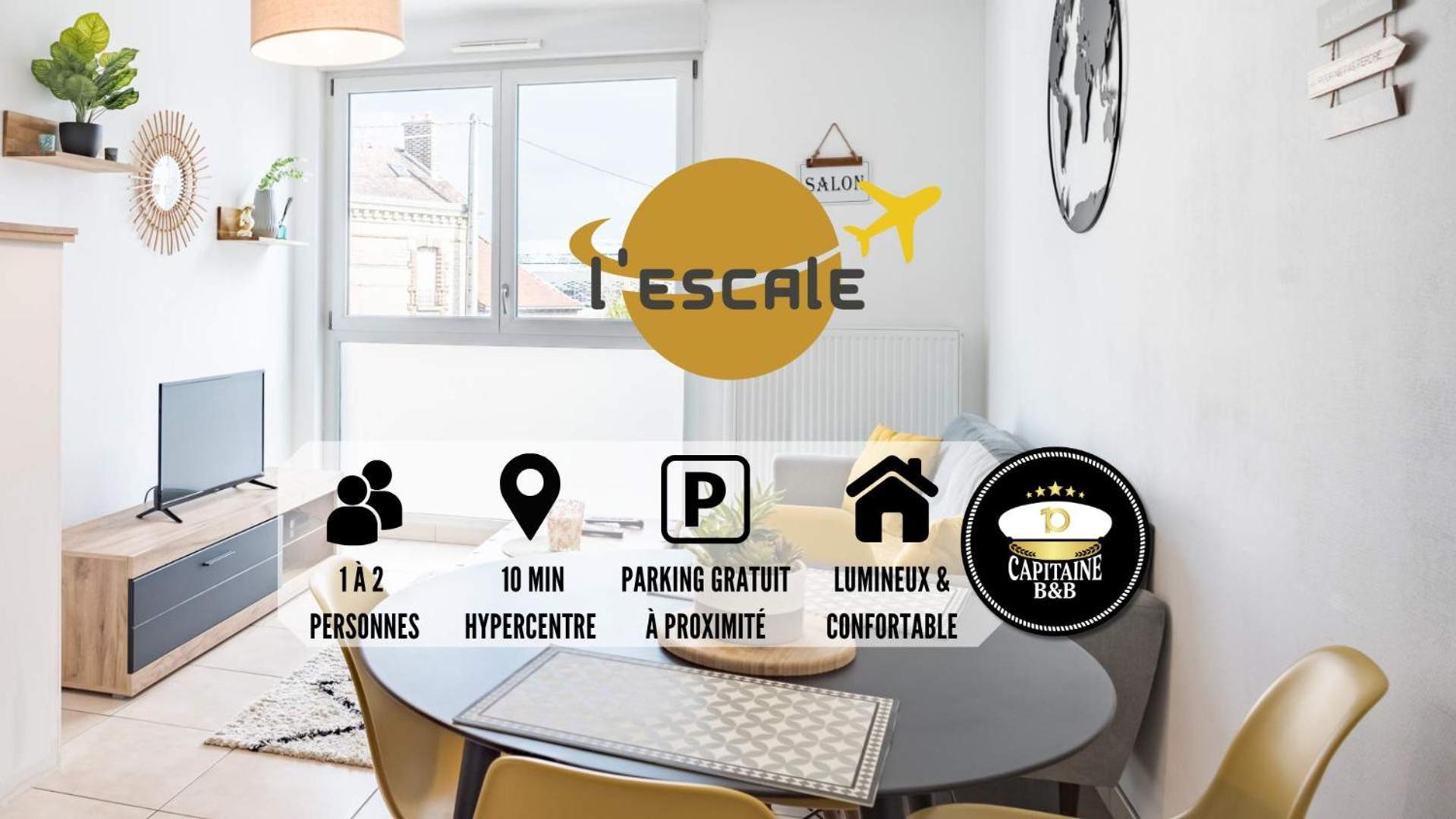 L'Escale - Lumiere Et Confort - Prox. Hypercentre Apartment Troyes Exterior photo